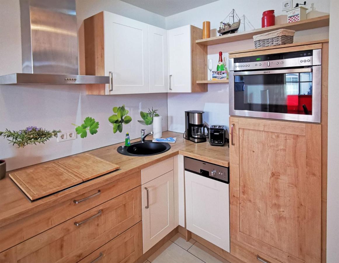 Haus Meeresblick - Ferienwohnung Strandnah A 1.07 バーベ エクステリア 写真